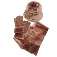 Glove: PolyesterScarf/Hat: Main- Acrylic / Lining- Polyester