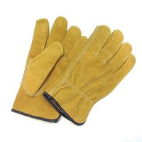 Split Pig Leather Drivers Glove
