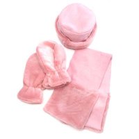 Polyester Glove/Hat/Scarf Set